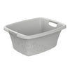 Rotho Lavaundry Basket 25 litri Fiori grigi