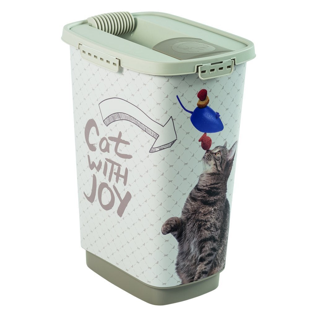 Rotho Rotho Cody Cat Contenedor de alimentos para mascotas 25L Cappuccino Sand