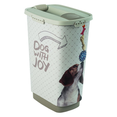 Rotho Rotho Cody Dog Pet Food Contener 50L Cappuccino Sand