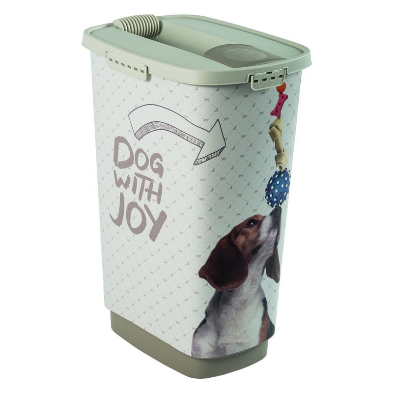 Rotho Rotho Cody Dog Pet Food Contener 50L Cappuccino Sand