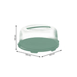 Rotho Rotho Fresh Cake box Hoog Mistletoe Green - afbeelding 3