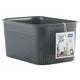 Cesto portaoggetti Rotho brisen 26,2x18x13 cm 4,5l antracite