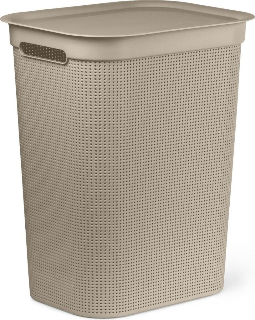 Rotho Fabric Collector Brisen 50 L Cappuccino