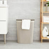 Rotho Fabric Collector Brisen 50 L Cappuccino