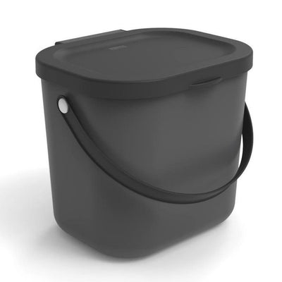 Rotho Bio Waste Bin 6 L Albula Anthracite