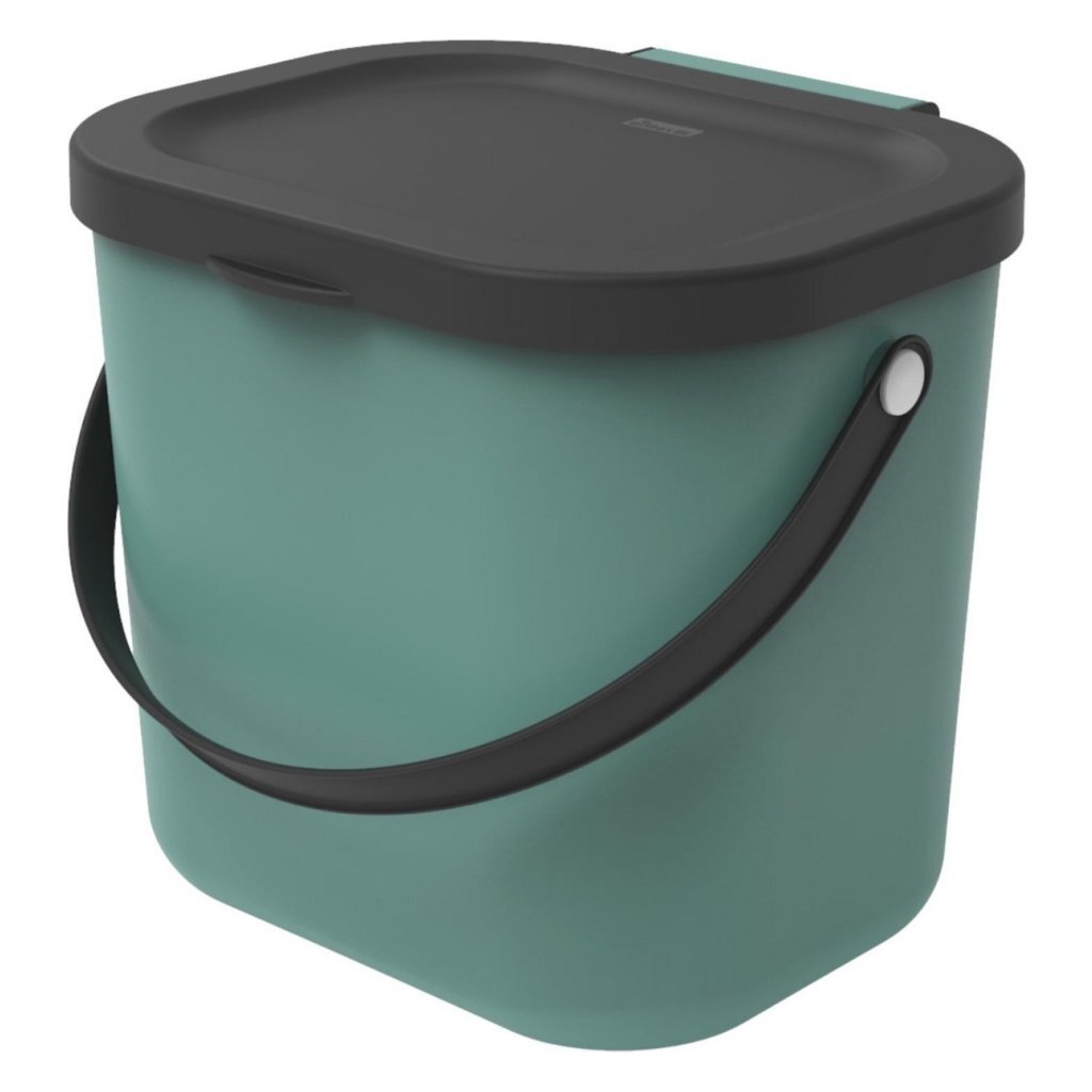 Rotho Bio Waste Bin 6 L Albula Green