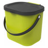 Pattumiera bio Rotho albula 23,5x20x20,8 cm 6l verde lime