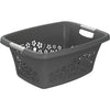 Cesto portabiancheria Rotho Flowers 25l antracite