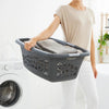 Rotho flowers wasmand 50l antraciet
