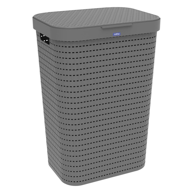 Rotho wasbox country 55l antraciet