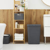 Rotho Rotho Country Laundry Basket 55L Antracite