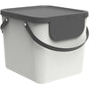 Separatore di rifiuti Rotho albula 38,8x35,5x33,9 cm 40 l bianco