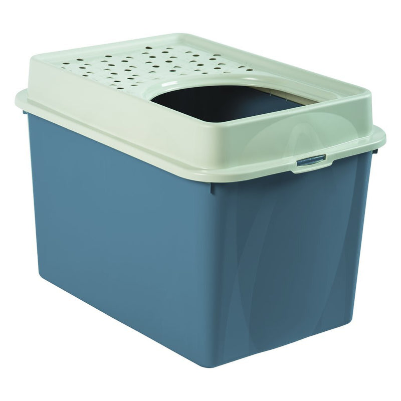 Rotho Rotho Berty Kattenbak con sanguinamento blu sabbia blu