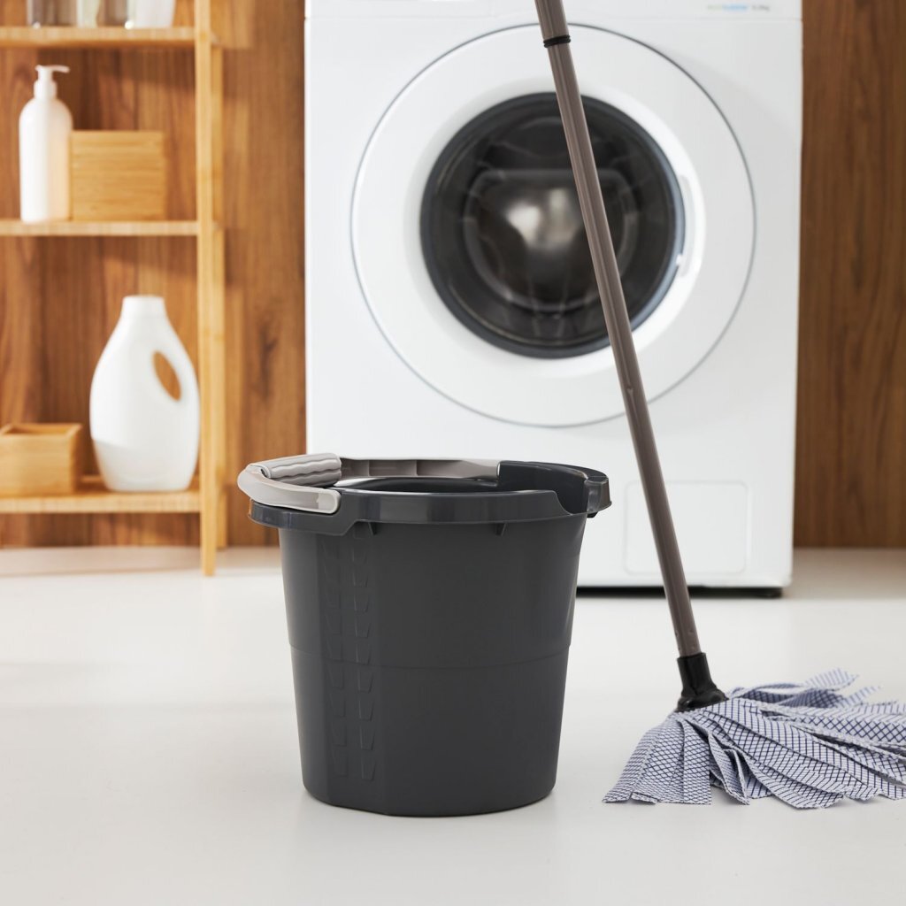 Secchio giornaliero Rotho con bilancia 10l antracite