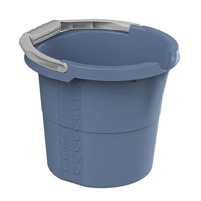Cubo diario Rotho con báscula 10l azul horizonte