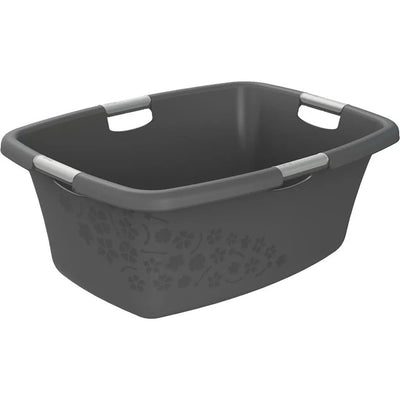 Rotho flowers wasmand 50l antraciet