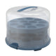 Rotho Rotho Fresho Cake Box XL + Portes de cupcake 35.5x34.5x26 CM Horizon Blue Transparent