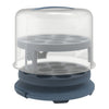 Rotho Rotho Fresho Cake Box XL + Portes de cupcake 35.5x34.5x26 CM Horizon Blue Transparent