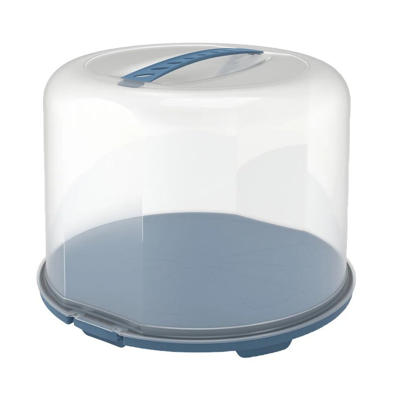 Rotho Rotho Fresh Cake Box xl 35.5x34.5x26 cm Horizon blu trasparente