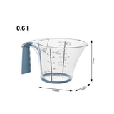 Rotho loft maatbeker 0,6l horizon blauwwit - afbeelding 4