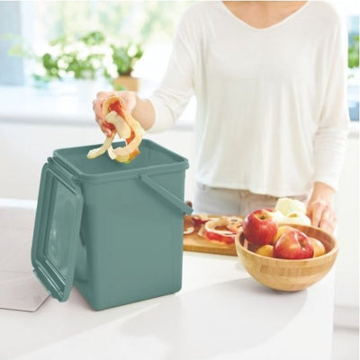 Rotho Rotho Bio Waste Bucket 8L Mortletoe verde