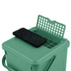 Rotho bio afvalemmer + actief koolfilter 9l mistletoe groen