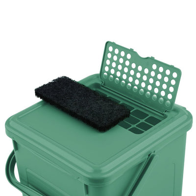 Rotho Rotho Bio Waste Bin + Filtro a carbone attivo 8L Fogletoe Green