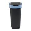 Rotho twist afvalbak 25l horizon blauw