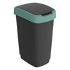 Rotho Rotho Twist Waste Bin 25L Misteloe Green Antracite