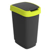 Rotho Rotho Twist Waste Bin 25L Lime Anthracite