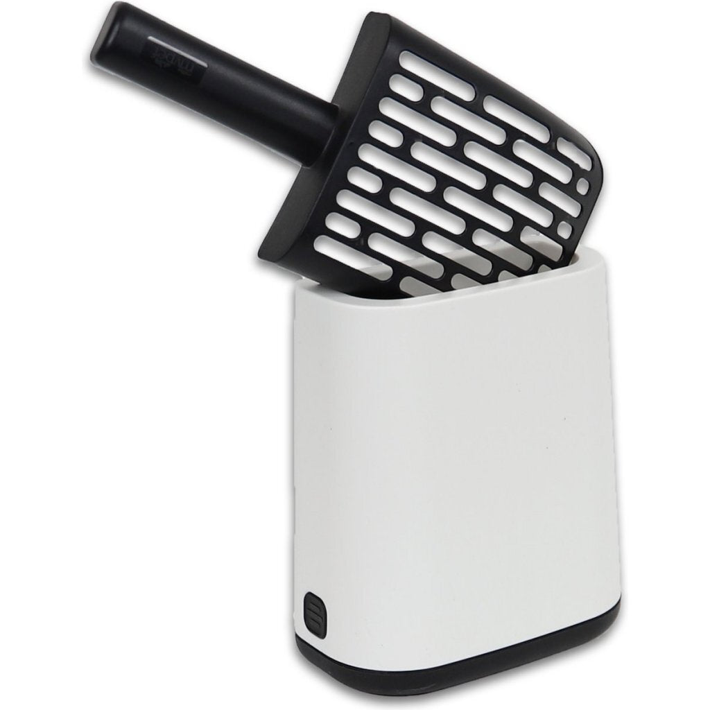 Rotho Rotho biala kattenbakschep + borse e supporti bianchi