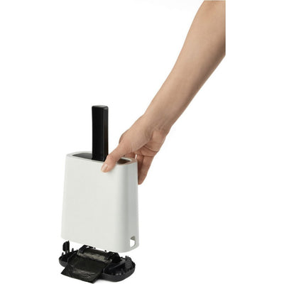 Rotho Rotho biala kattenbakschep + borse e supporti bianchi