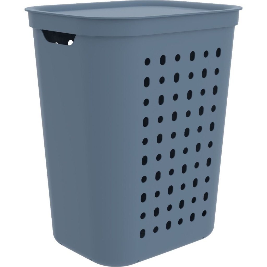 Rotho Jona Lavaundry Basket 55L Horizon Blue