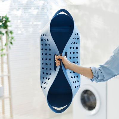 Rotho Rotho Jona Bastera de lavandería 39L Horizon Blue