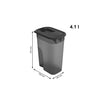 Rotho Rotho Flo Pet Food Contenitore 4.1L Antracite trasparente