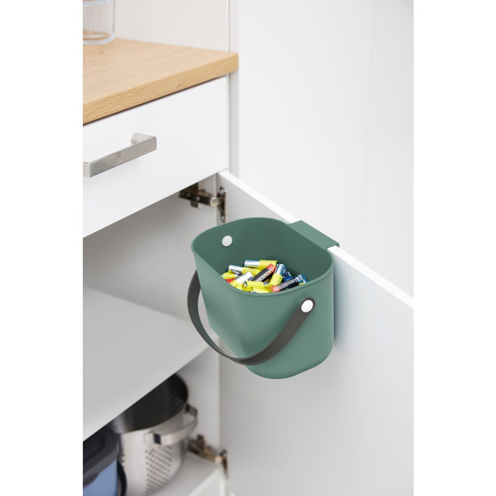 Rotho Rotho Albula Bio Waste Bin 3.2L Green