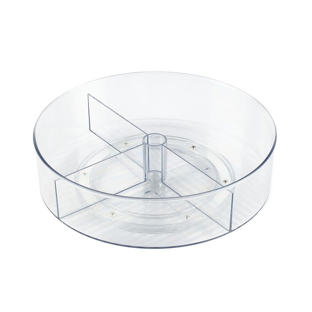 Rotho plato giratorio para frigorífico 29x7 cm transparente