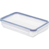 Vershouddoos 1 l vlak clic lock blauw | 2 stuks