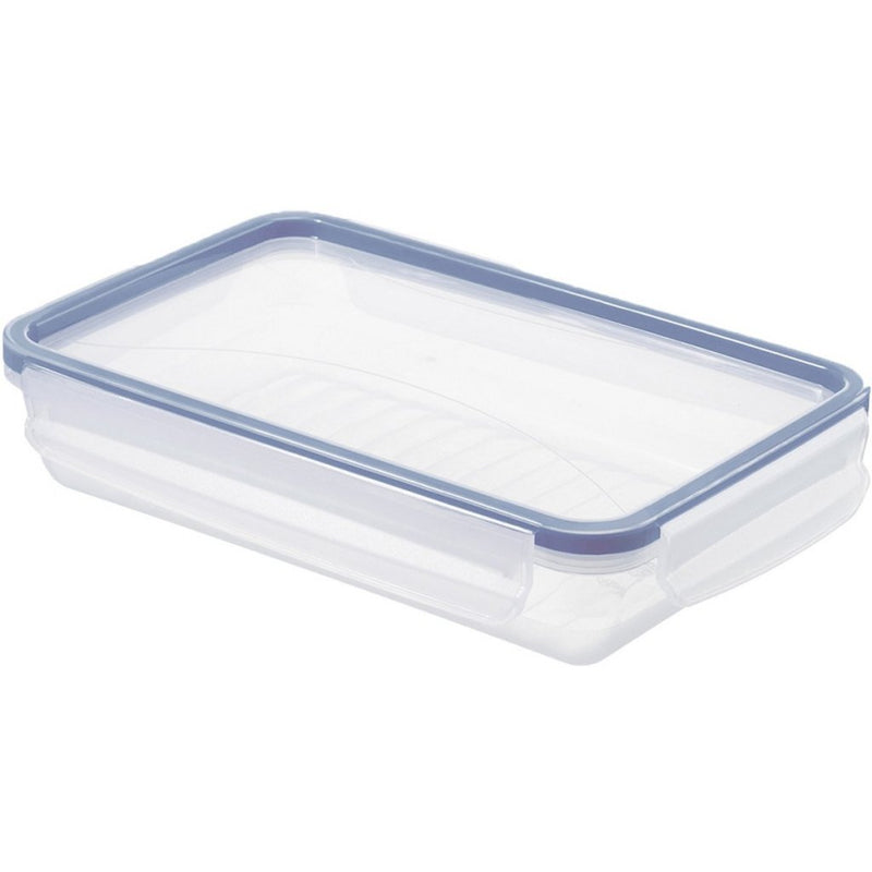 Vershouddoos 1 l vlak clic lock blauw | 2 stuks