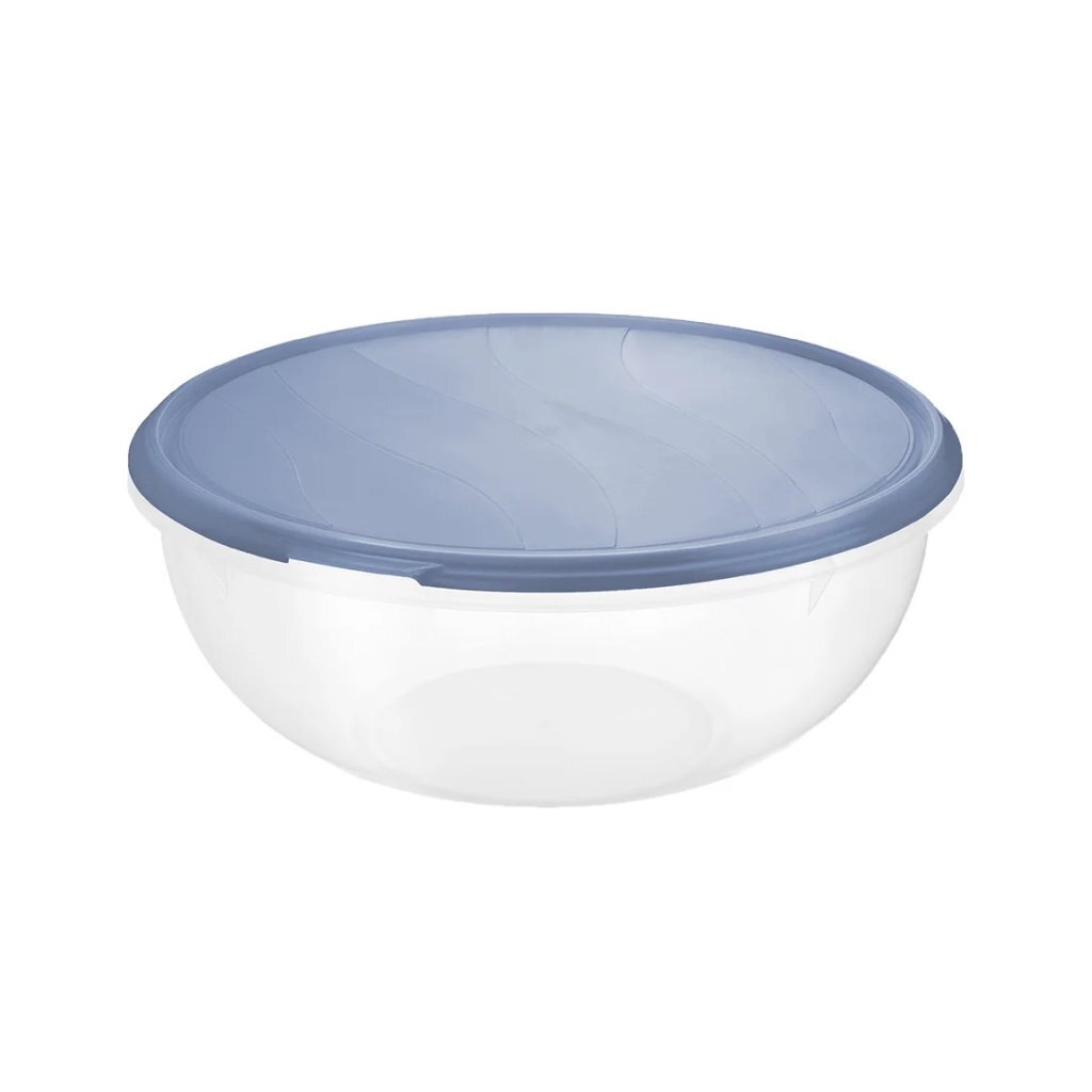 Contenitore per frigorifero Rotho Rondo rotondo 6l orizzonte blu trasparente
