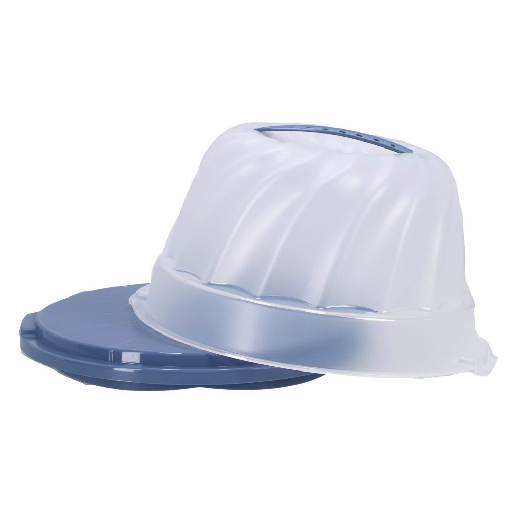Rotho Rotho Gugelhupf Fresh Cakeoos Turban Horizon Blue Transparent