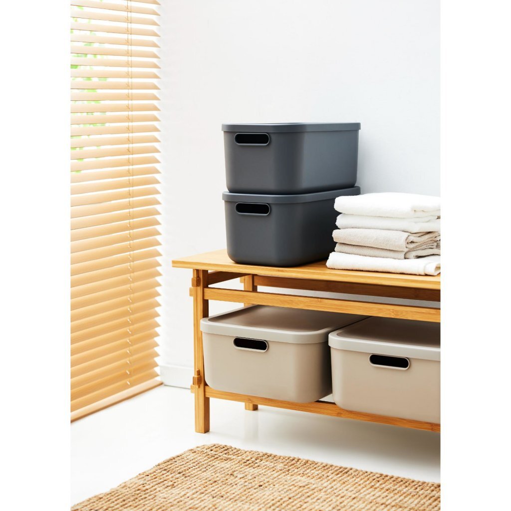 Rotho Rotho Albula StorageBox 12L Anthracite