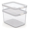 Rotho Rotho Cauma Set Fridge Organizer 1.2L + 2.15L trasparente