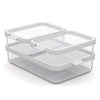 Rotho Rotho Cauma Set Nidge Organizer 2.6L + 2x1.2L Transprant