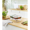 Rotho Rotho Cauma Set Nidge Organizer 2.6L + 2x1.2L Transprant