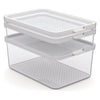 Rotho Rotho Cauma Set Fridge Organizer 1.3L + 2.6L + 4.65L trasparente