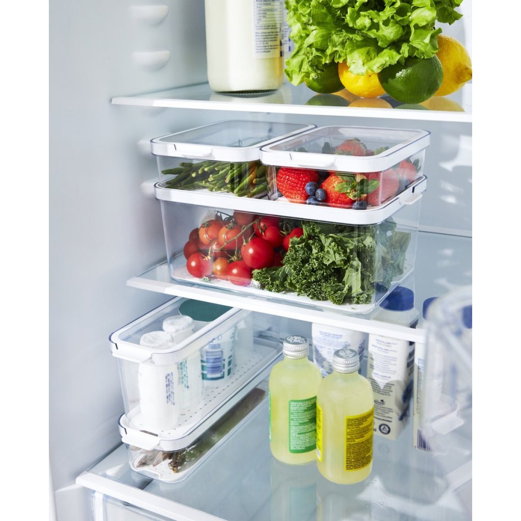 Rotho Rotho Cauma Set Fridge Organizer 4.65L + 2.15L + 2x 1.2L trasparente