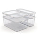 Rotho Rotho Cauma Set Fridge Organizer 4.65L + 2L + 1.15L + 2x 1.2L trasparente