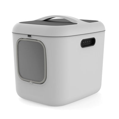 Rotho mypet biala xl lettiera box 61.4x49.2x57.6 cm bianco