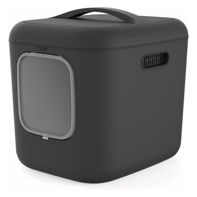 Rotho mypet biala xl kattenbak 61.4x49.2x57.6 cm antracite